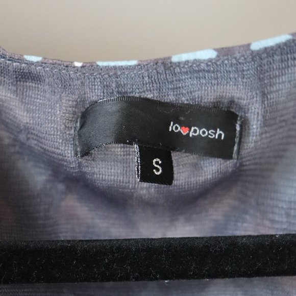 Lo Posh: Knee-length Silk Dress - Picture 3 of 6